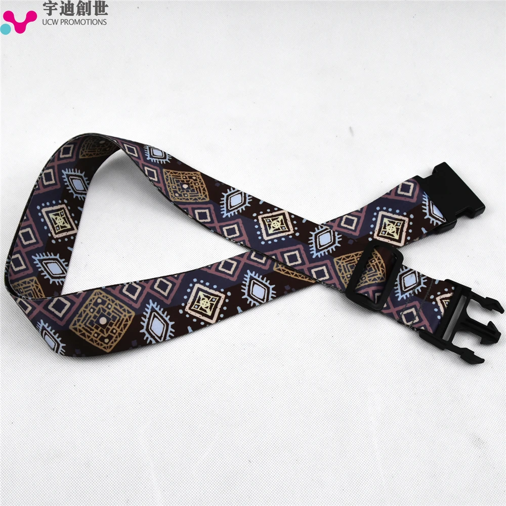 
Fashion Custom Made Travel Bag Strap Luggage Belt with Lock 