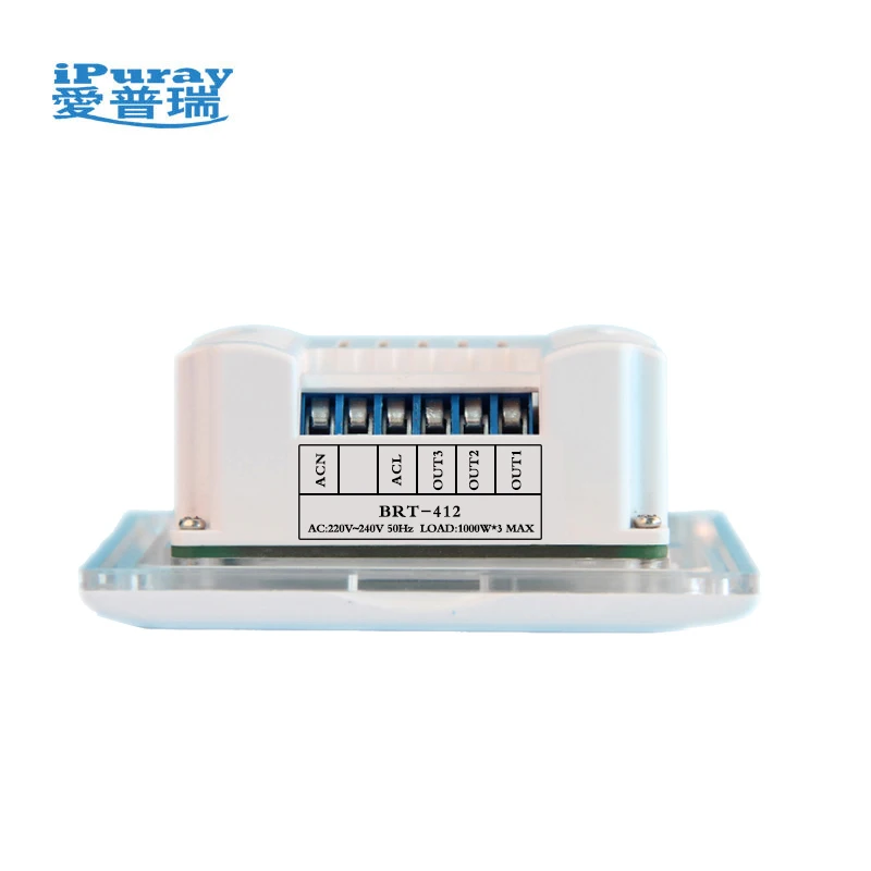 LCD display Electronic multi-channel timer switch  with multiple period setting for  3 loads smart home switch