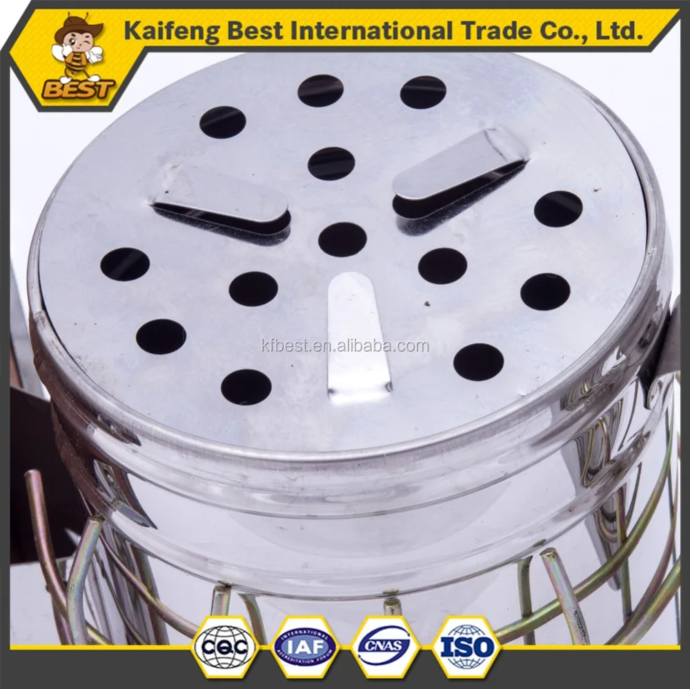 Best quality and unique beekeeping equipment cowhide/sheepskin bee smokers for sale