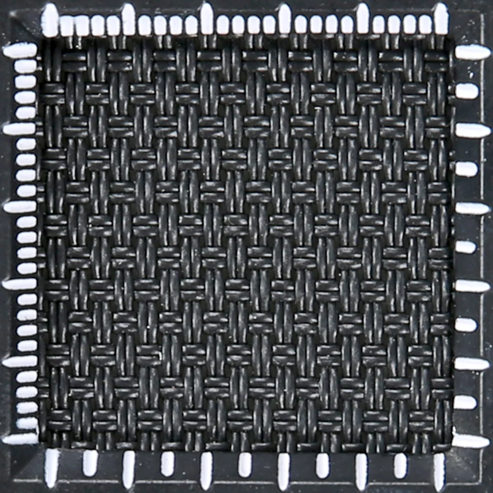 Outdoor Furniture Placemat Best Price Heat Resistant Durable Woven Vinyl Mesh Fabric for Beach Chair Pvc Material Black Plain