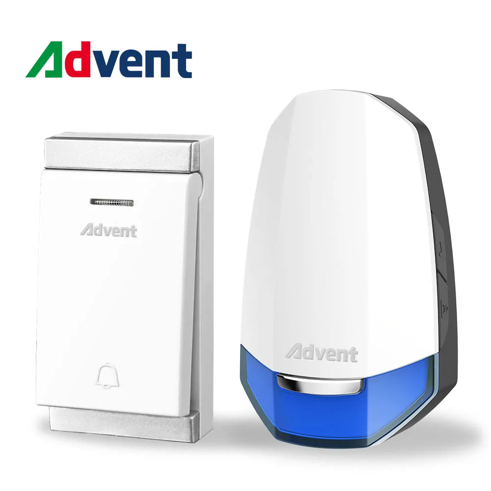 New arrival kinetic powered wireless digital electronic plug-in doorbell 32 sounds for choose