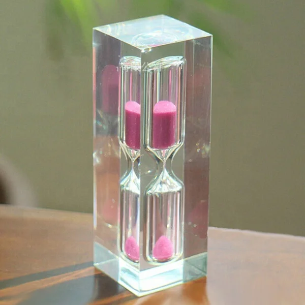 Promotion Gift Acrylic Hourglass 2 Minute Acrylic Sand Timer