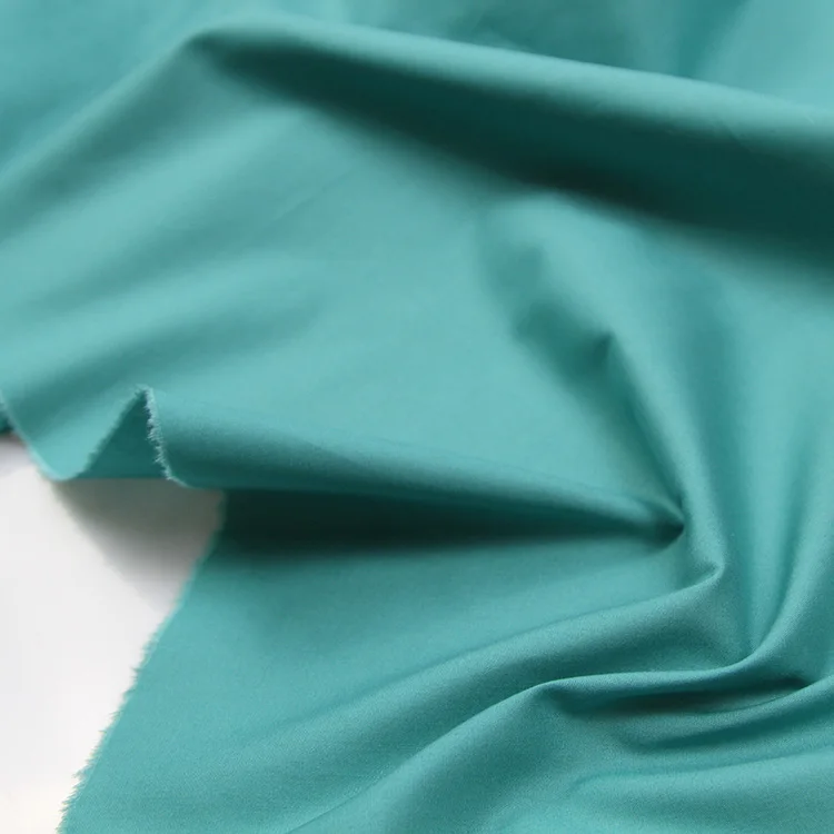 custom high quality 100 % cotton fabric plain dyed cotton lawn fabric cotton printed fabric for children