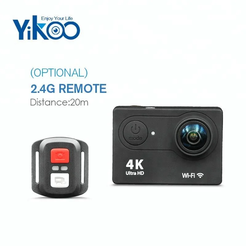 2 0 дюймовая Водонепроницаемая Экшн-камера eken h9r 4k wifi 30m с дистанционным