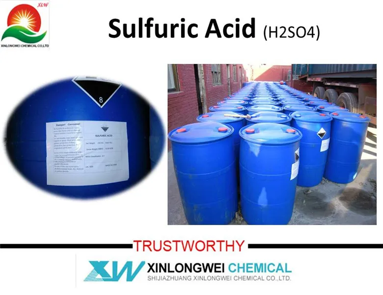 
high quality 98% Sulfuric acid for electrolytic solution, CAS:7664-93-9 