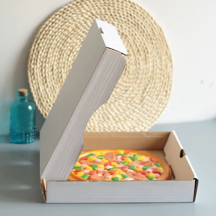 Kraft Paper Portable Paper Pizza Boxes