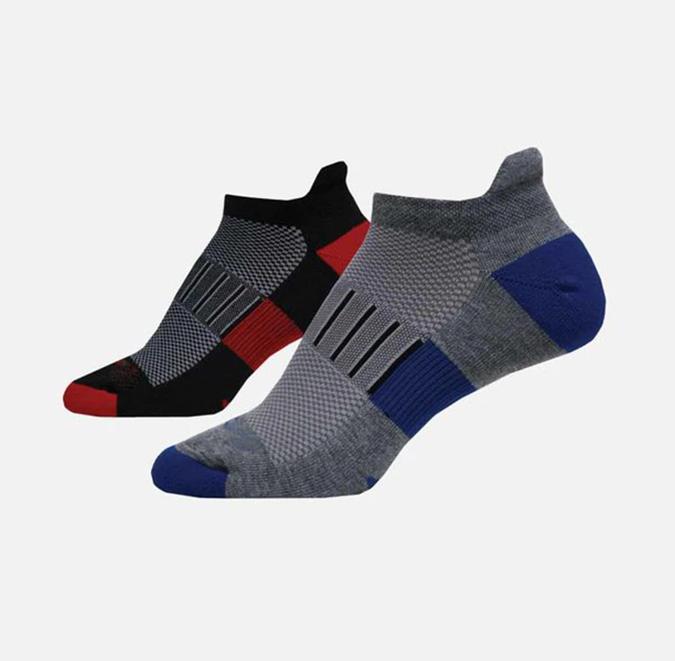 Bulk sport ankle cushion socks running compression socks 6 pack athletic ankle socks