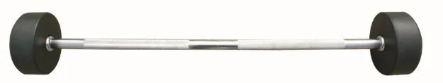 High Quality Gym Equipment Round Rubber Barbell For Bodybuilding