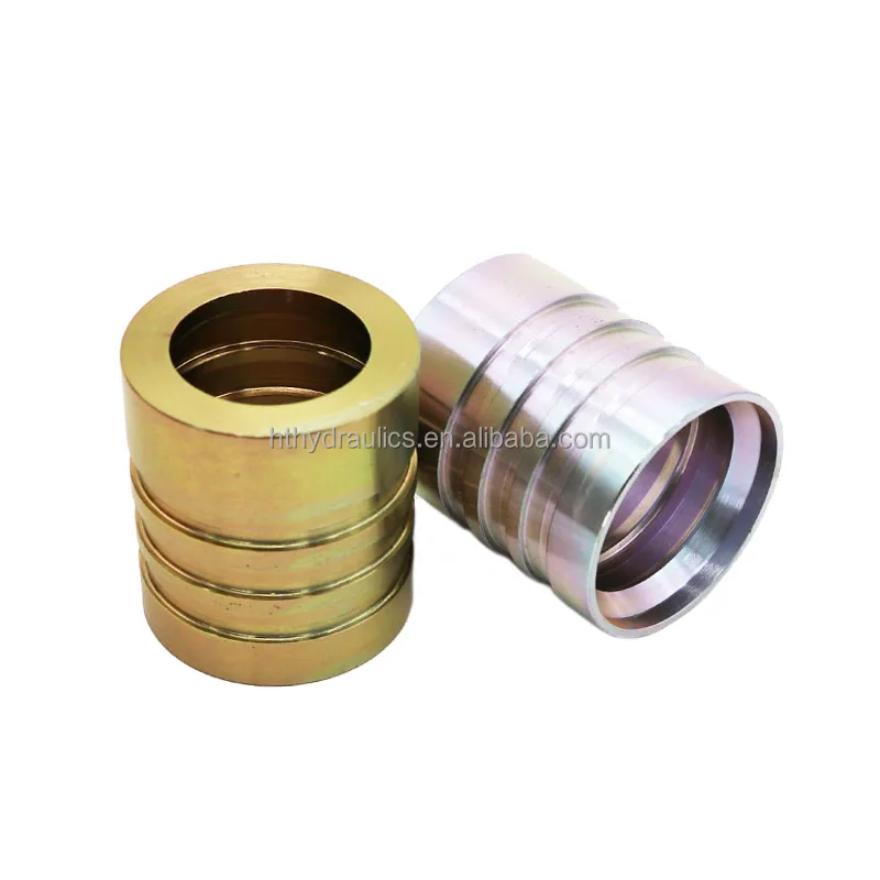 HT Brass Ferrule High Quality Crimping Hydraulic Hose Fitting Ferrule