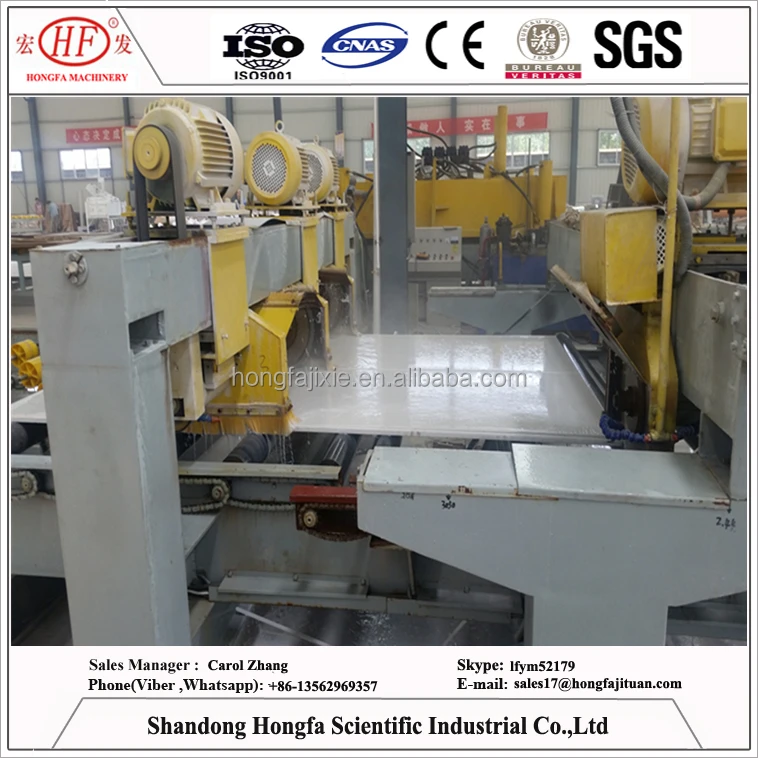 Shandong Hongfa brand artificial quartz stone production line,quartz stone machine