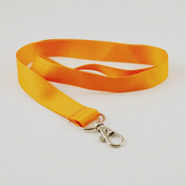 Cheap China Wholesale Promotional Custom Plain Nylon Cell Phone Blank Neck Strap Lanyard Keychain