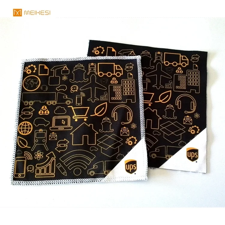 high water absorbent dual-side microfiber computer screen save cleaning cloth