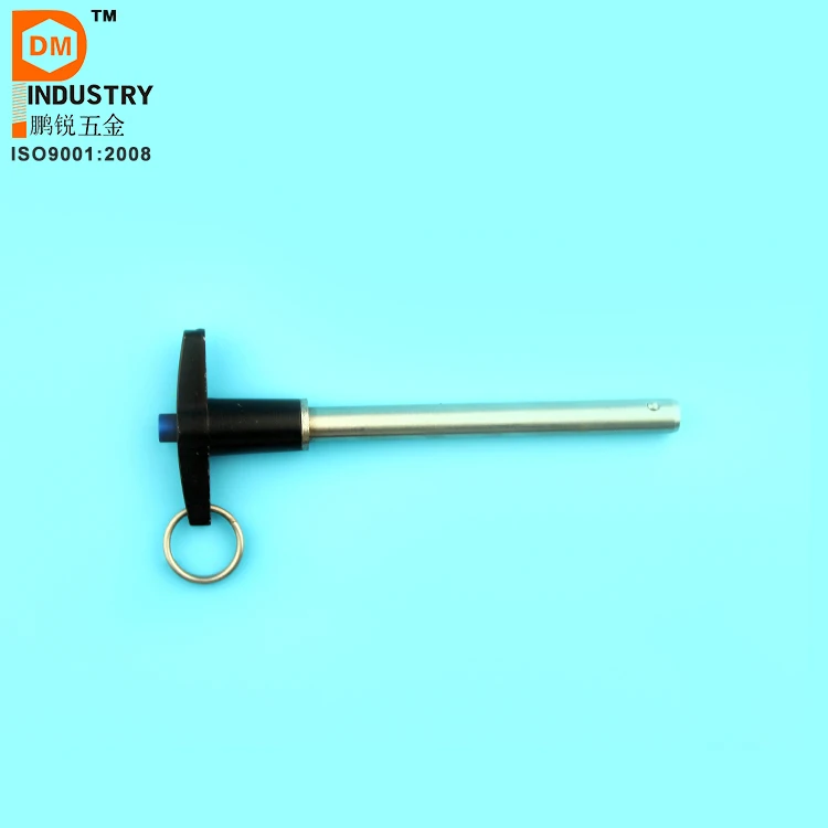 Stainless Steel And Carbon Steel T Handle Type Quick Release Ball Lock Pins