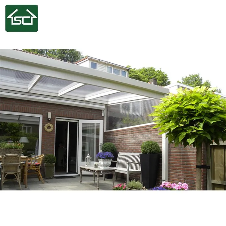 Wholesale Aluprofile Garten Pergola with Sliding Door