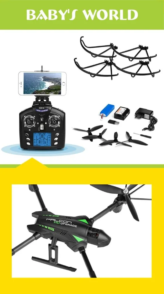 Многофункциональный игрушка rc wifi 6 ось беспилотный профессиональный с камерой