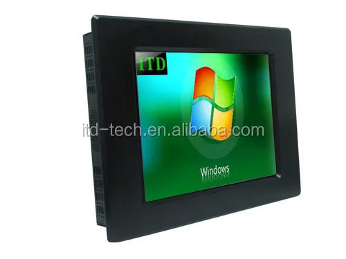 8 inch/8.4 inch industrial panel mount touch screen monitor for CNC machine