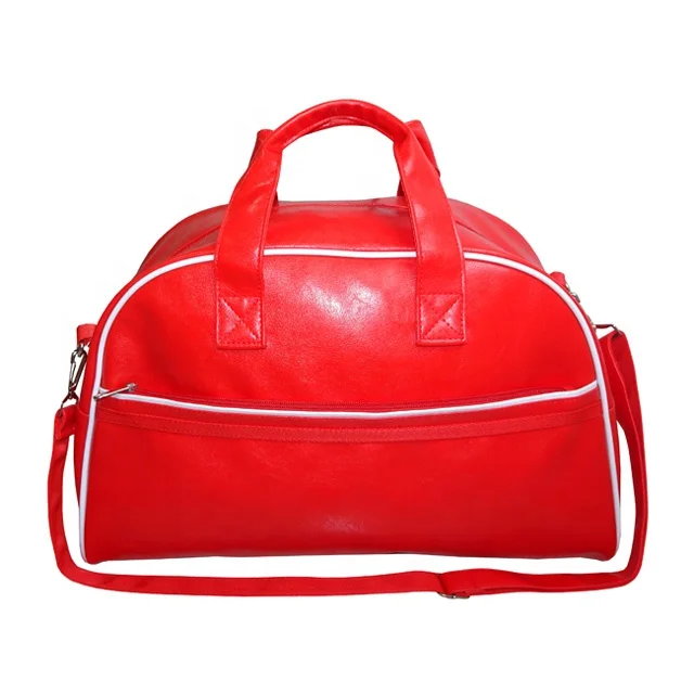 Popular custom pvc leather bowling bag for sports