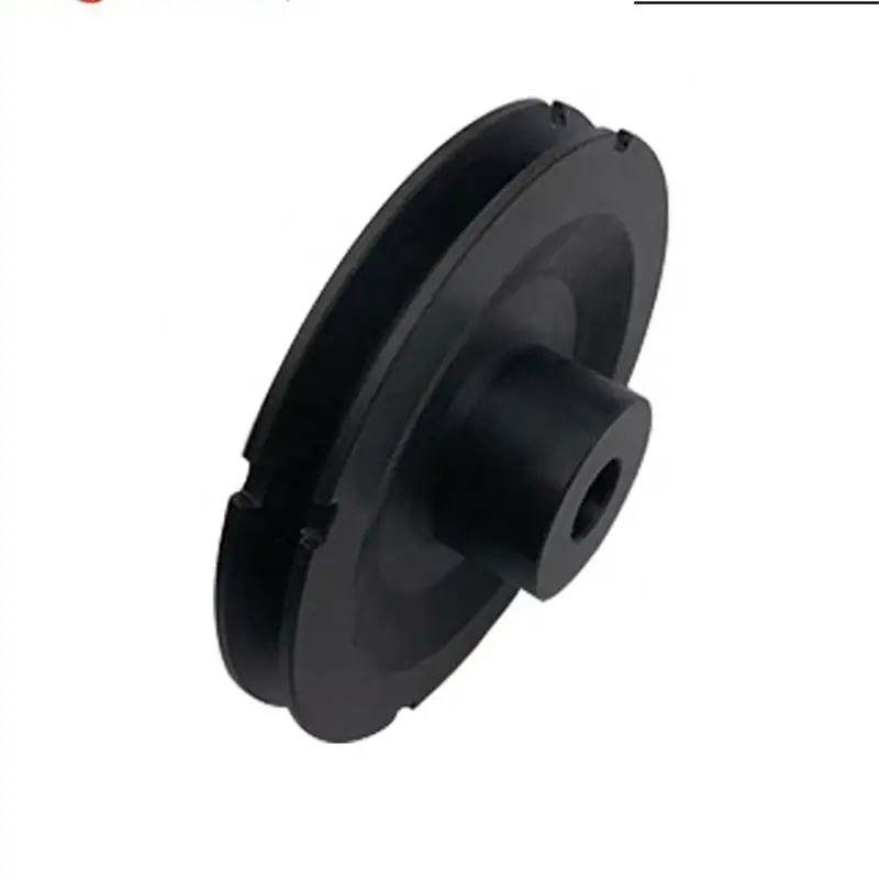 black Nylon Roller Wheel plastic roller wheel bearing pulley for equipment fitness machine spare