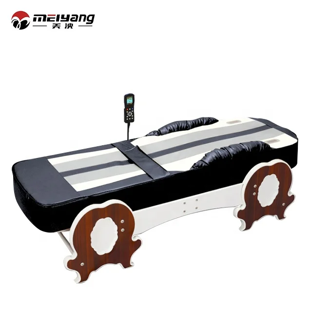 
automatic inflatable thermal jade roller hydraulic massage table 