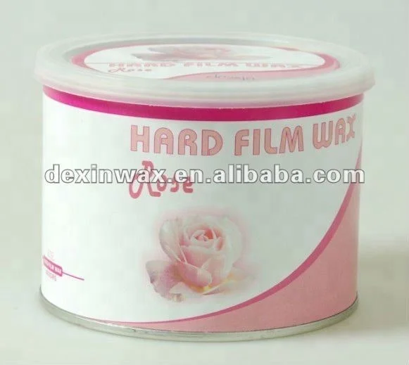 Depilatory Hard Wax Private Label Top Quality 400ml Hot Sale Waxing Depilatory Hard Film Wax For Whole Body Hair Removal