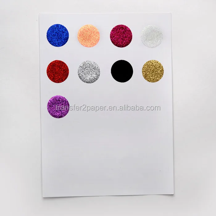 Super glitter (amethyst color) heat transfer vinyl for textile