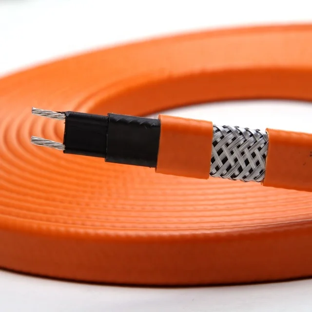 220V 100W customized Low Temperature Self-regulating Heating Tracing Cable/pipe tracing/heat tracing