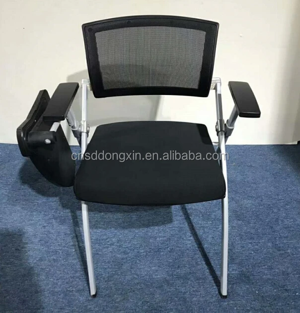 Hot sale student chair school chair with writing tablet for training