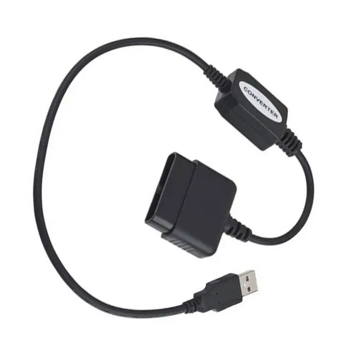 NEW PS2 Controller to PS3 PC USB Adapter Converter Cable