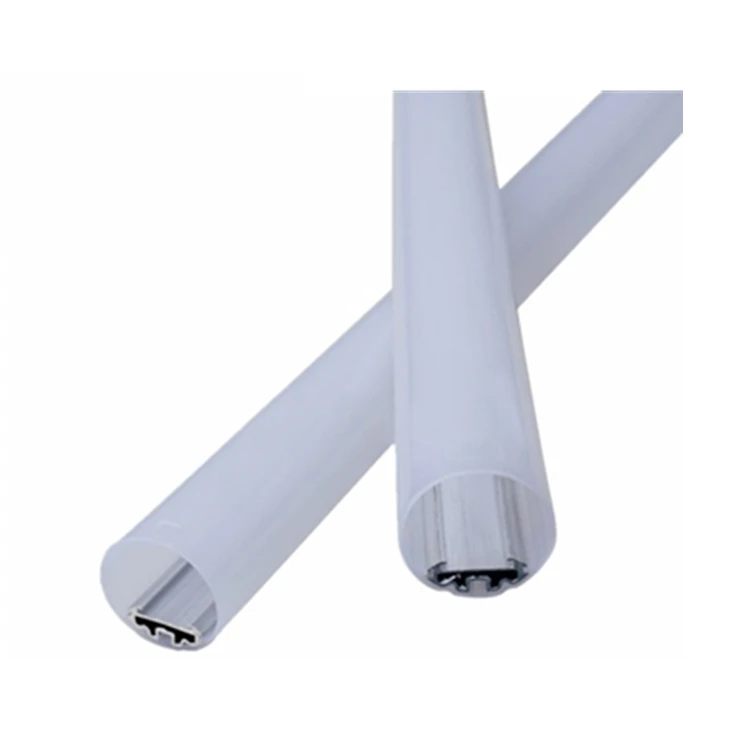 Milky two-pins Nature Light LED Fluorescent Tube Dimmable LED Plastic lampshade bulb tube