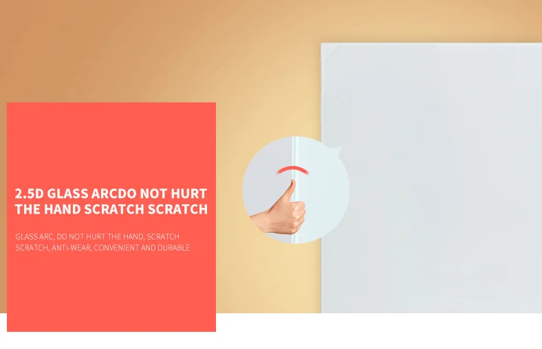 Glass Whiteboard, Magnetic Dry Erase White Board anti-glare glass board