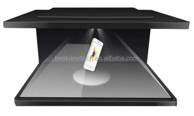 Advertising 270 degree 3d holographic display /270 degree holographic