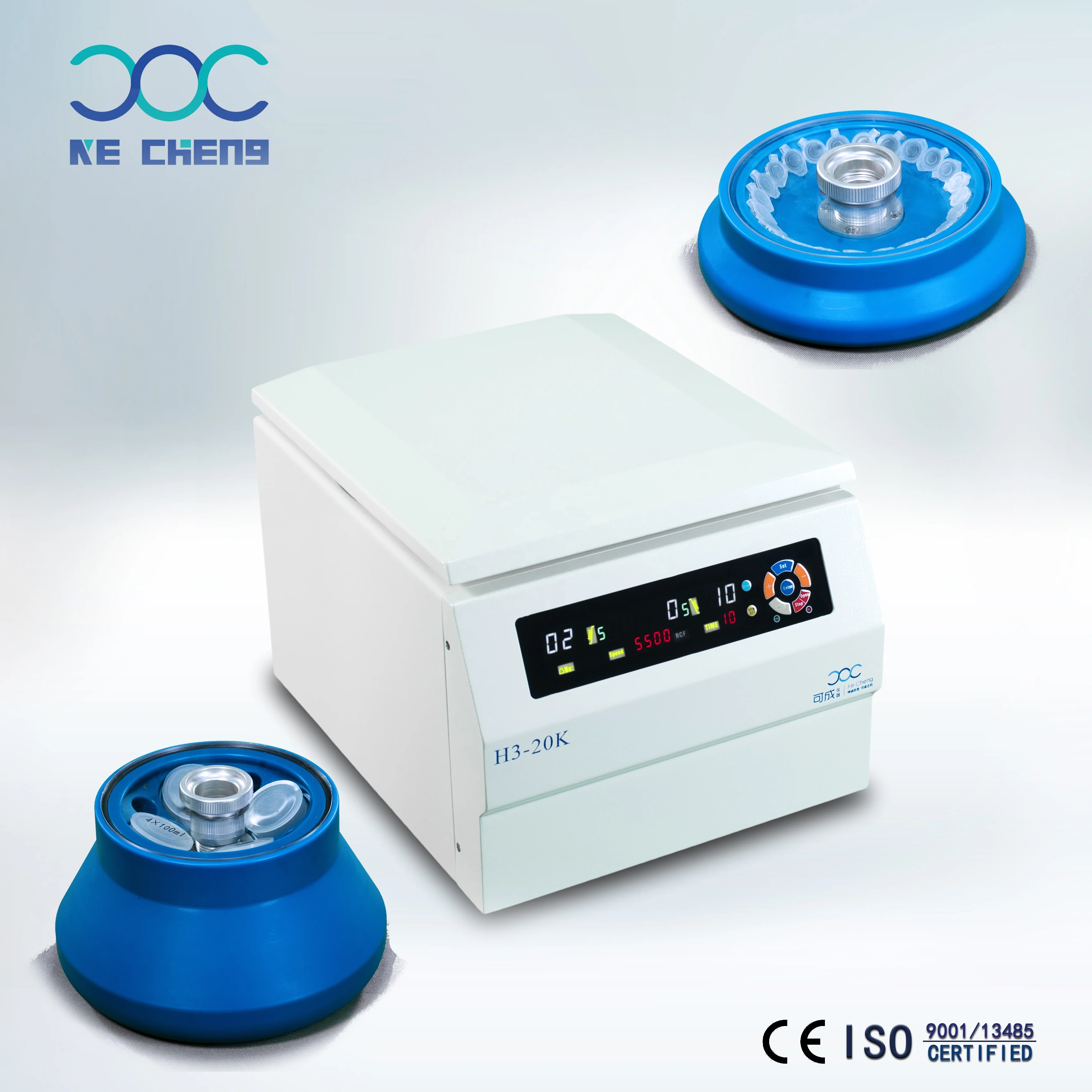Food testing H3-20K desktop high-speed laboratory test centrifuge for Cereal & Oil