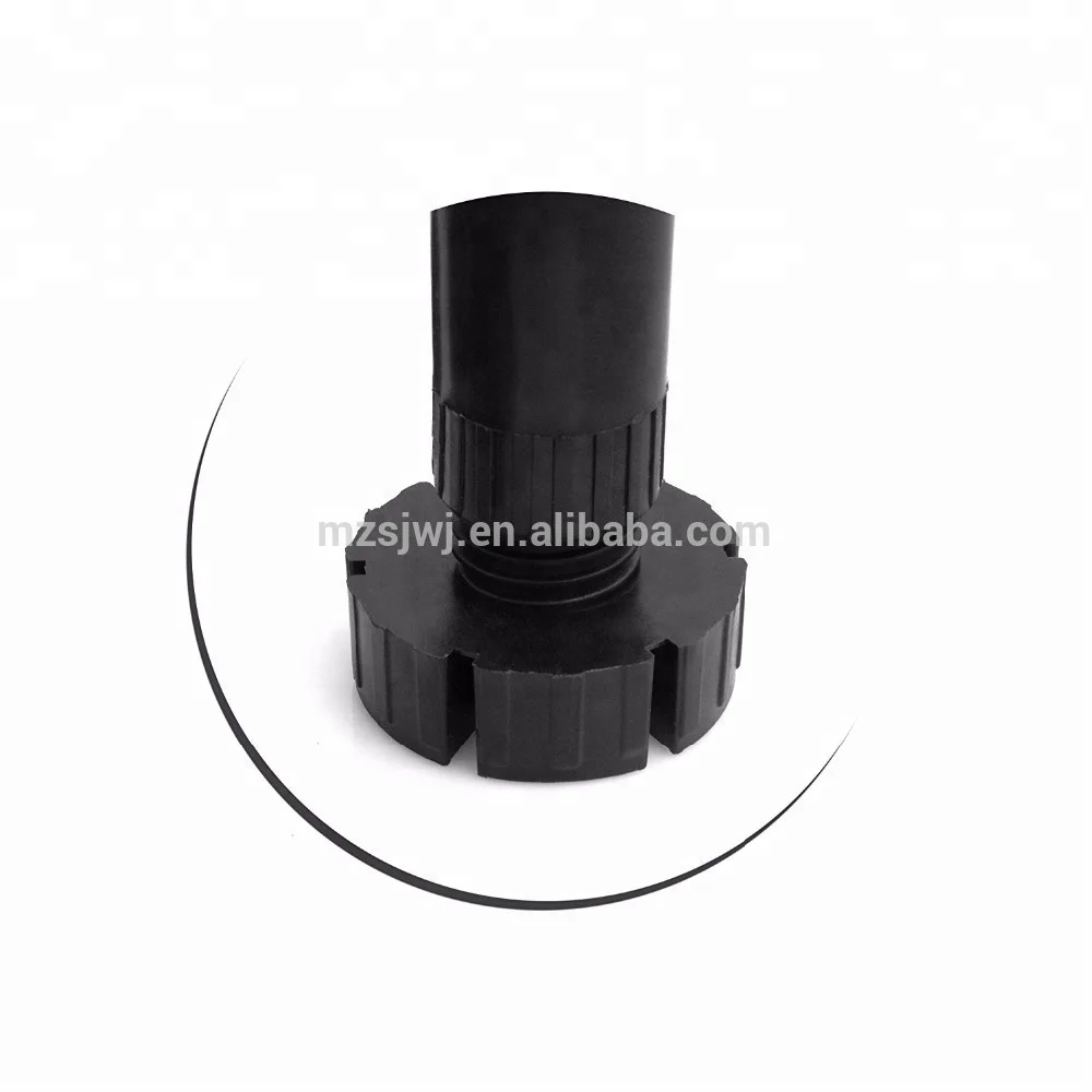 
Heavy duty plastic kitchen cabinet adjustable leg leveler 