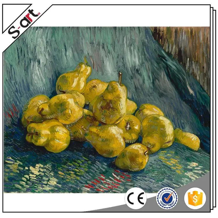 Wheat Field with Cypresses van gogh landscape painting