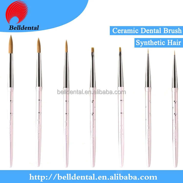 
Synthetic Hair Dental Lab Brushes 