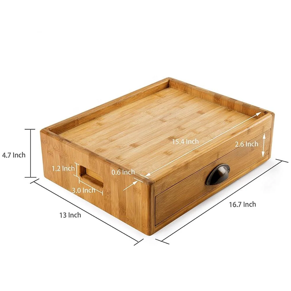 2021 new products Good wooden tray cutlery silverware tray