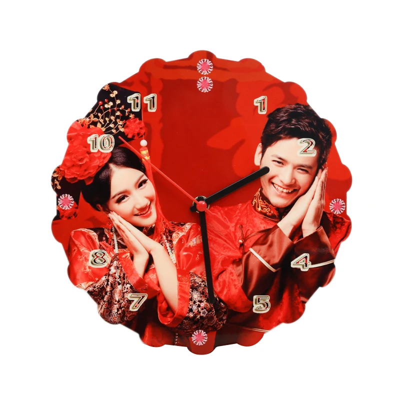 
Factory directly selling round shape clock 5mm thickness dye sublimation mdf board 