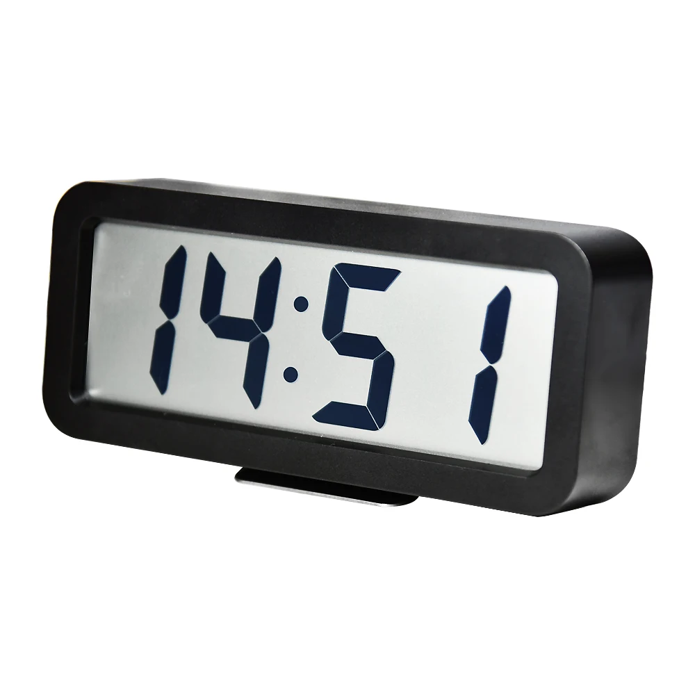 Multi Function Digital Alarm Clock Led Clock Makeup Mirror Battery Mirror Table Clock
