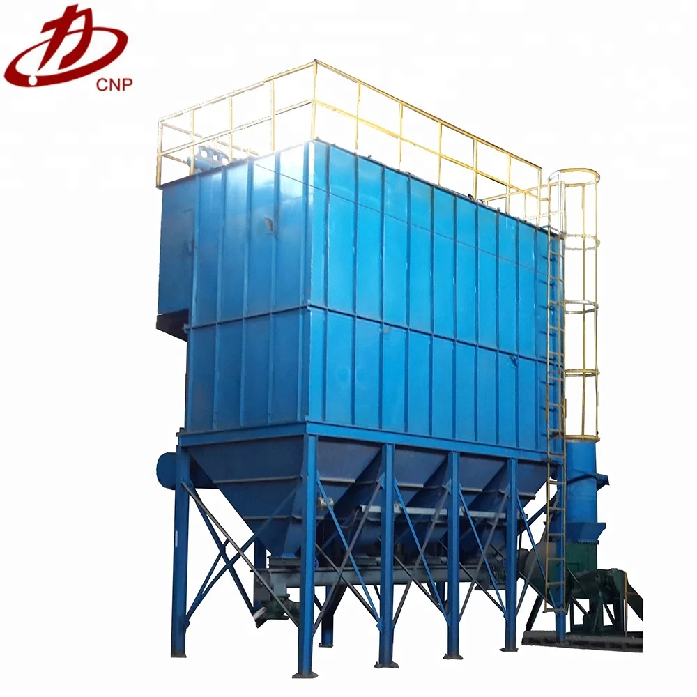Air jet filter bag filter dust collector for rotary kilm