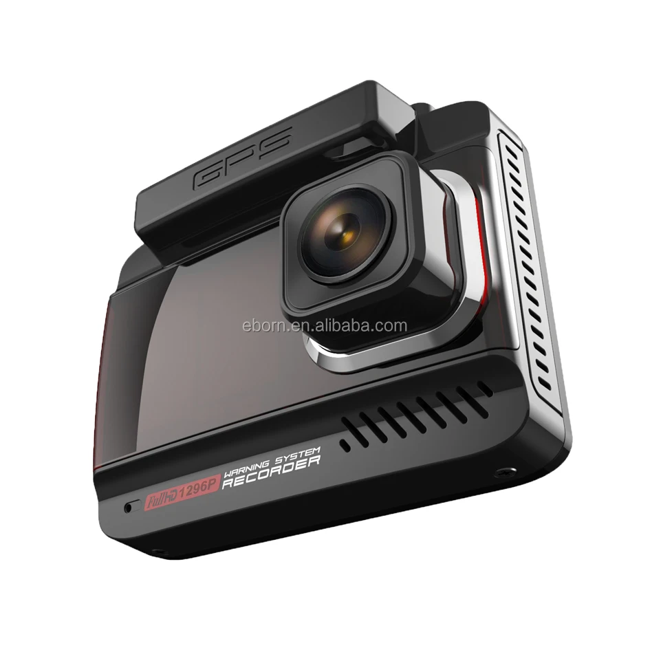 Radar detector 3 in 1 Russia Car Radar Laser Detector Combo DVR MSC8328 1296P With GPS Speed Limit