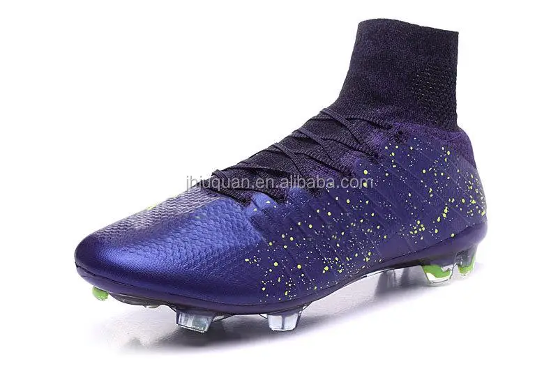 
New arrived 2015 Fashionable design Indoor and outdoor Soccer Shoes for men, warm high Ankle football boots 