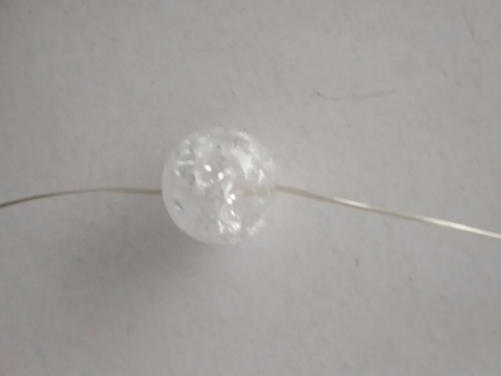 Nordic Baby Decor Wedding Lamp Centerpieces Chinese Wholesaler Copper Wire Small Glass Ball Lights Pearl String Light