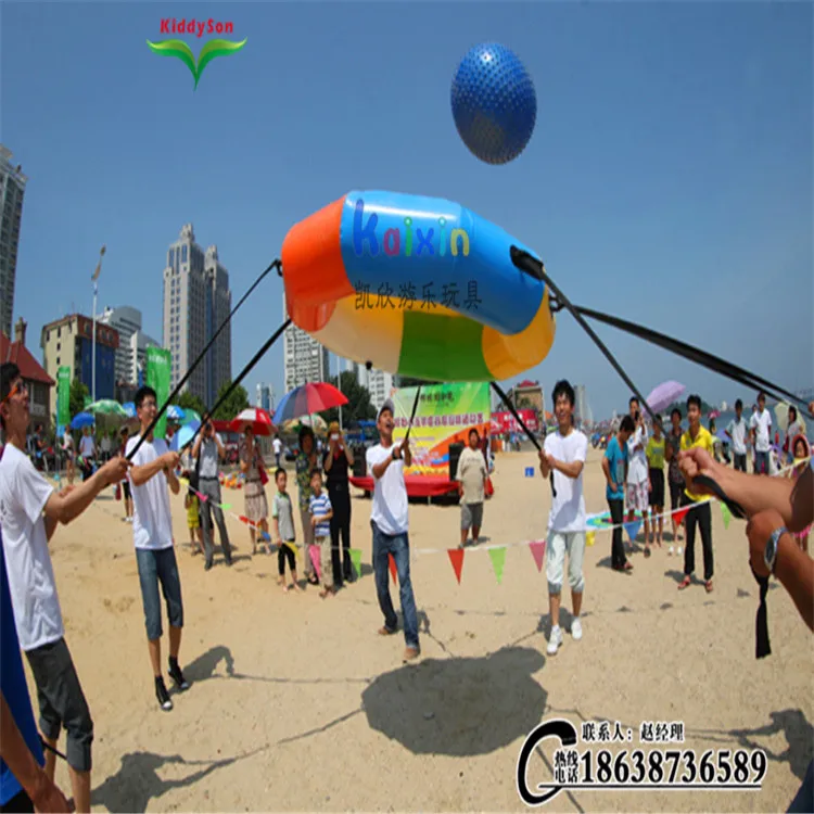 inflatable fun sport games , inflatable ball for teamwork and interactive play system in the school public place