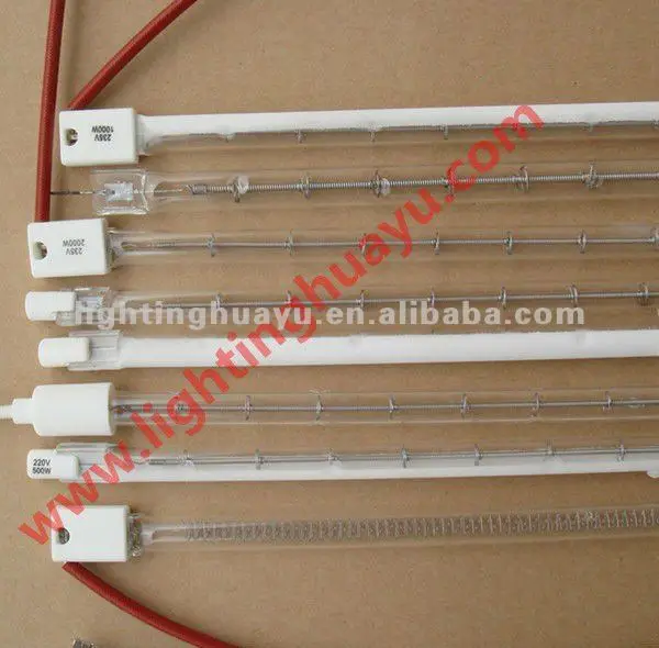 Нагревательная лампа 1500 Вт для трафаретной печати