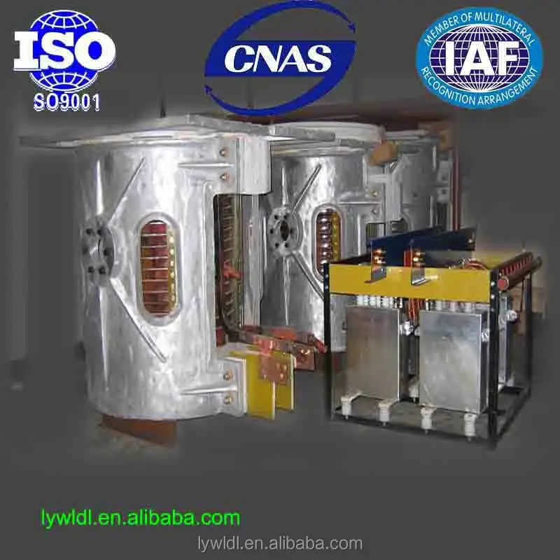 Absolutely New Induction Furnace for Melting Copper and Iron