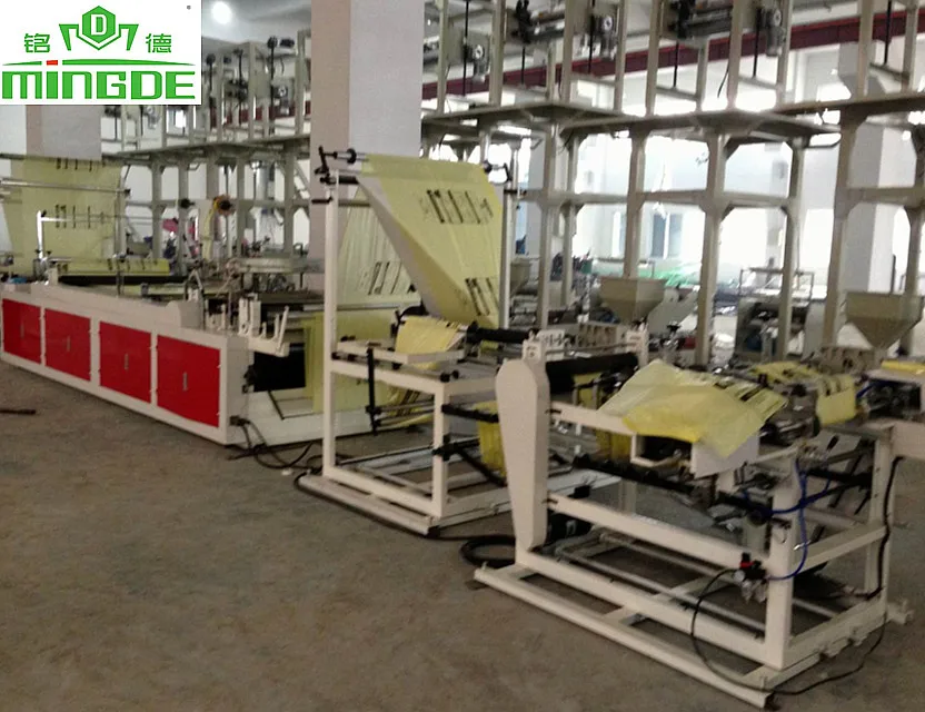 Automatic Threading Rolling Bag Making Machine