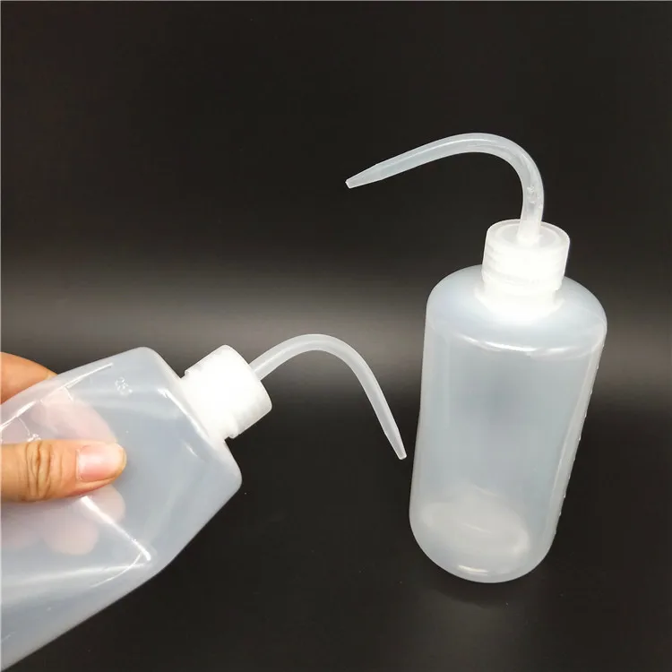 250ml 500ml plastic Squeeze wash bottle laboratory Medical Squirt Wash Bottle