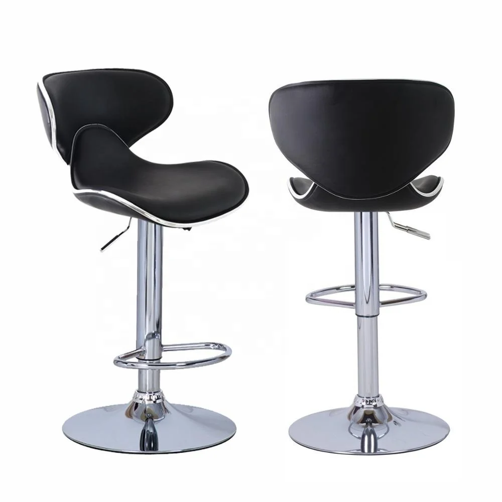 GUYOU Wholesale high chairs for counter black bar stool stool metal chairs industrial restaurant stools bar chairs luxury