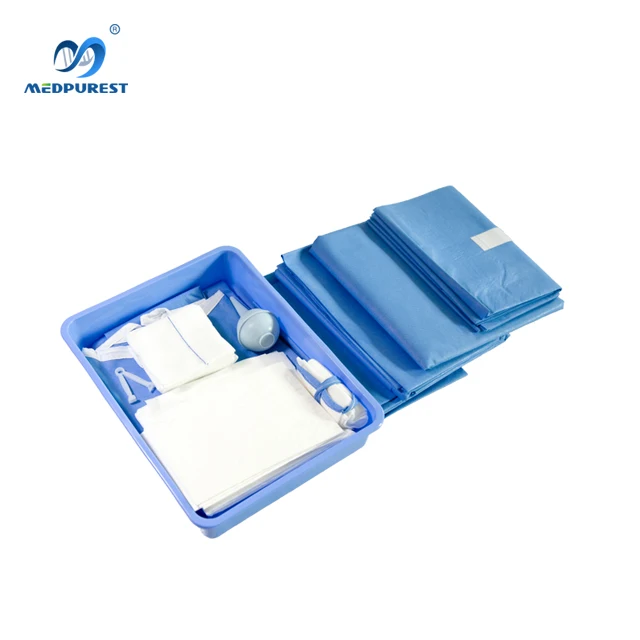 Disposable competitive sterile surgical caesarean pack/obstetric set