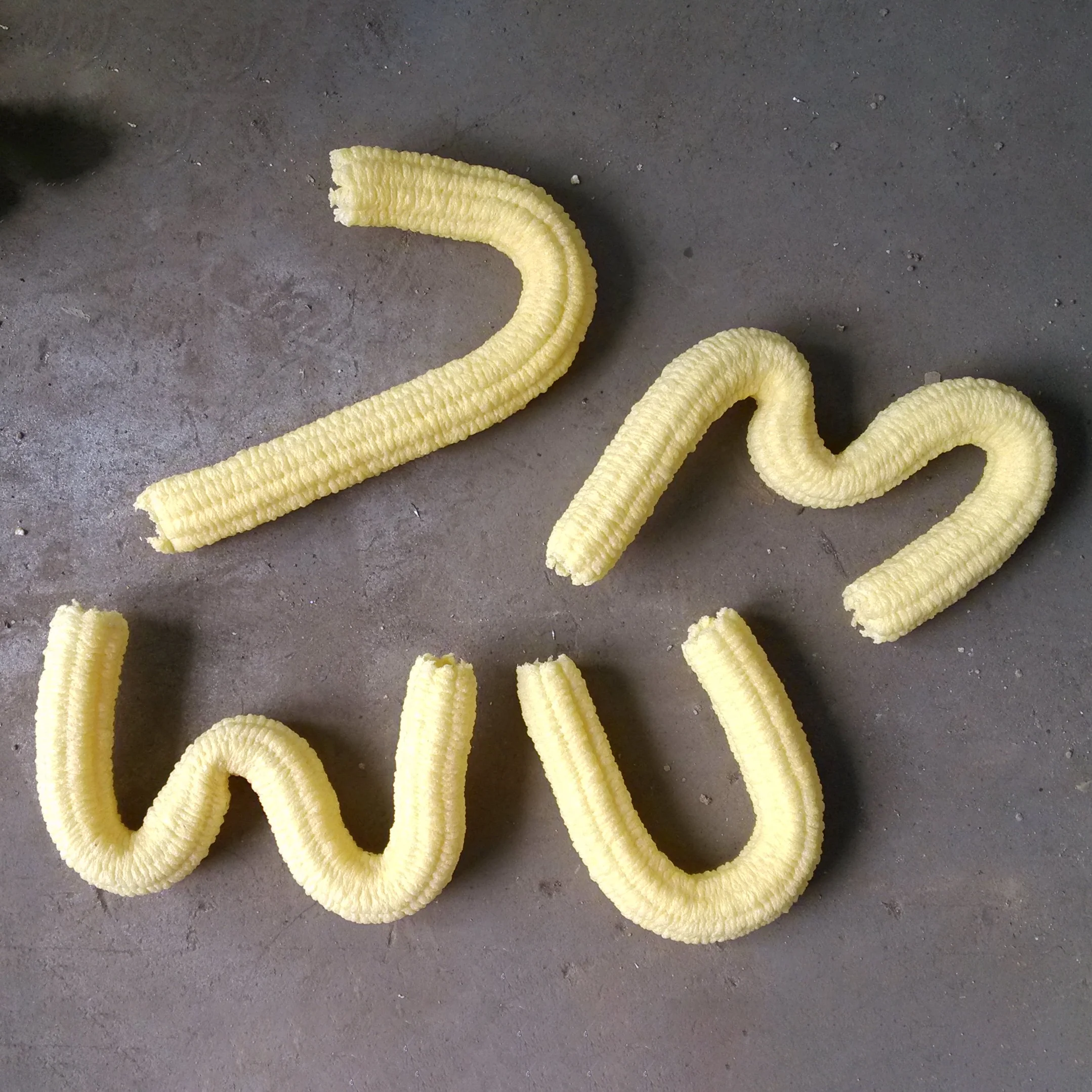 Puffed corn stick machine corn rod snack making extruder stainless steel